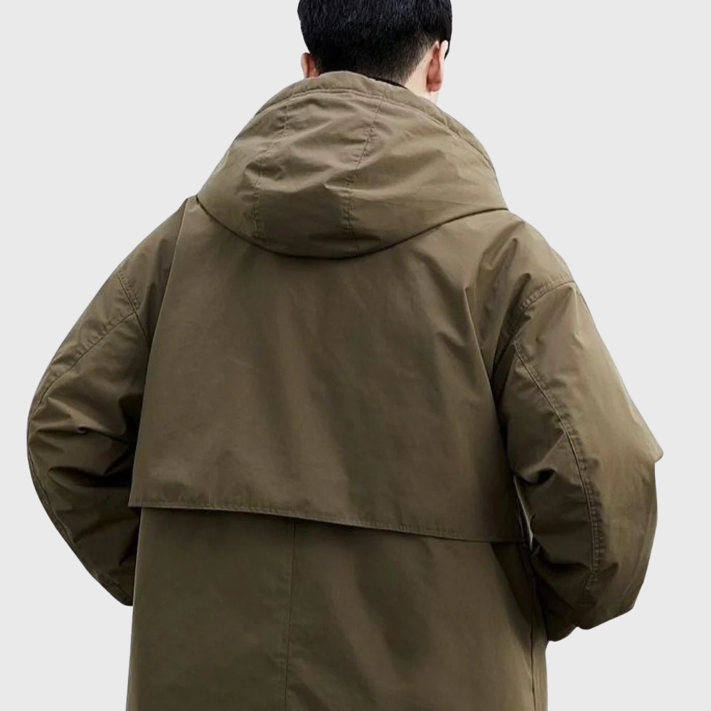 Waterproof jacket with hood