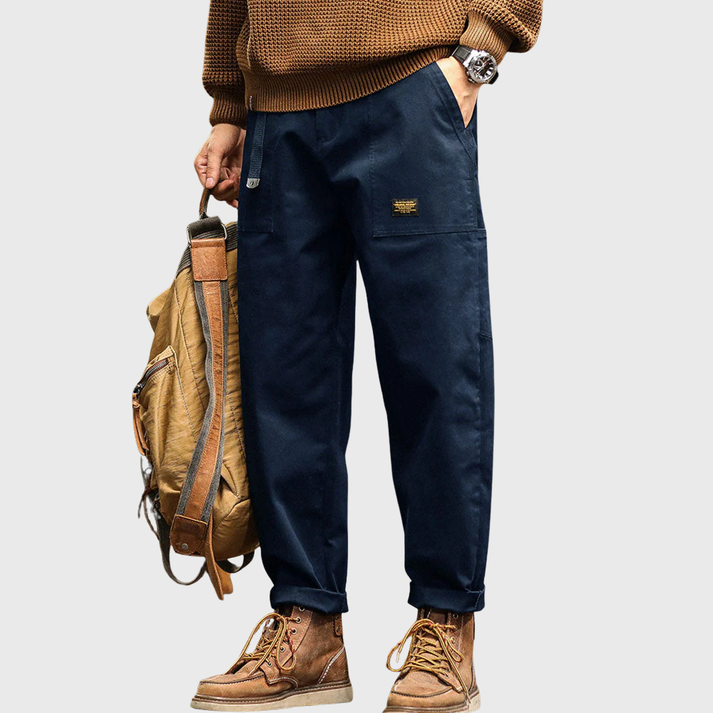 Vintage Utility Casual Pants