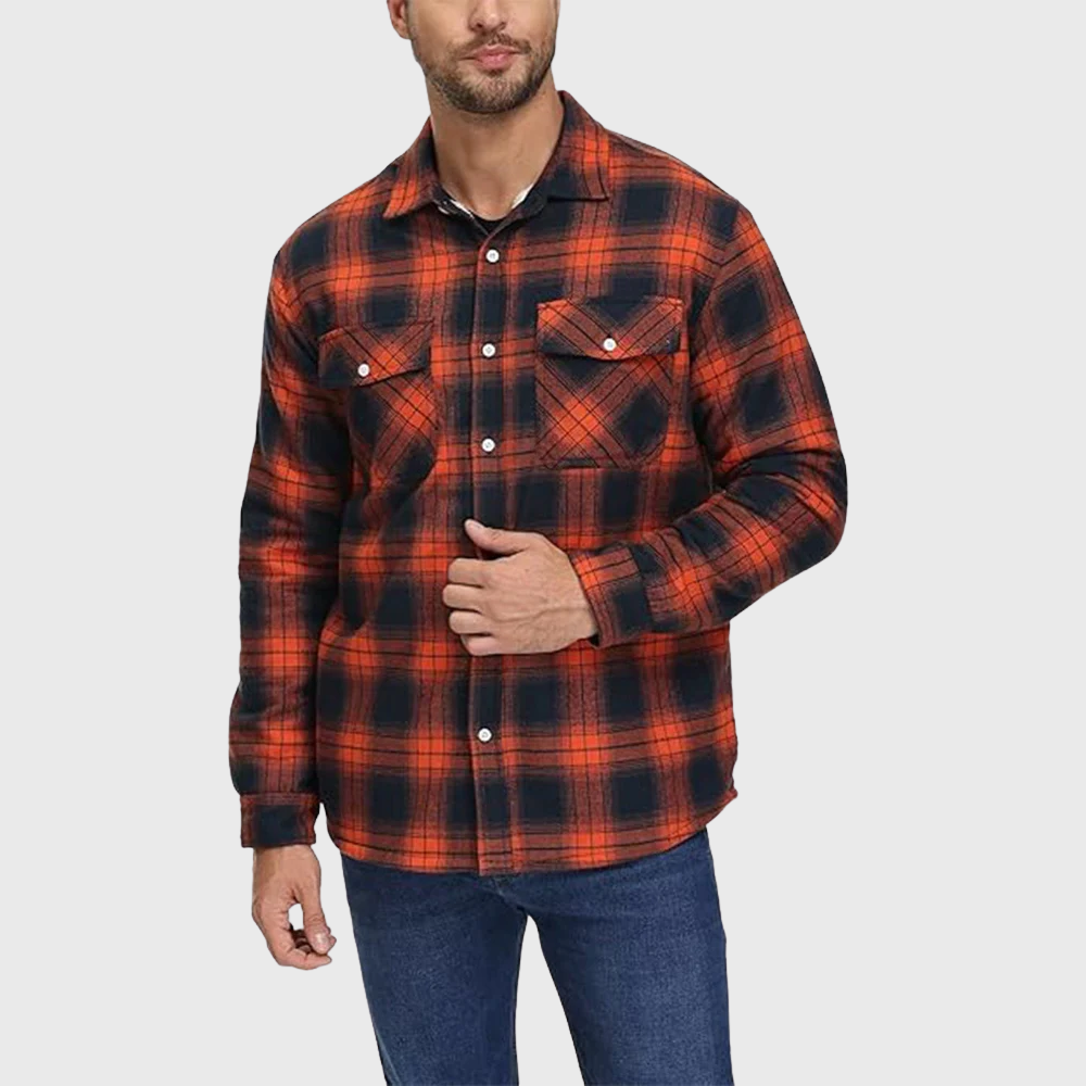 Warm Checkered Overshirt
