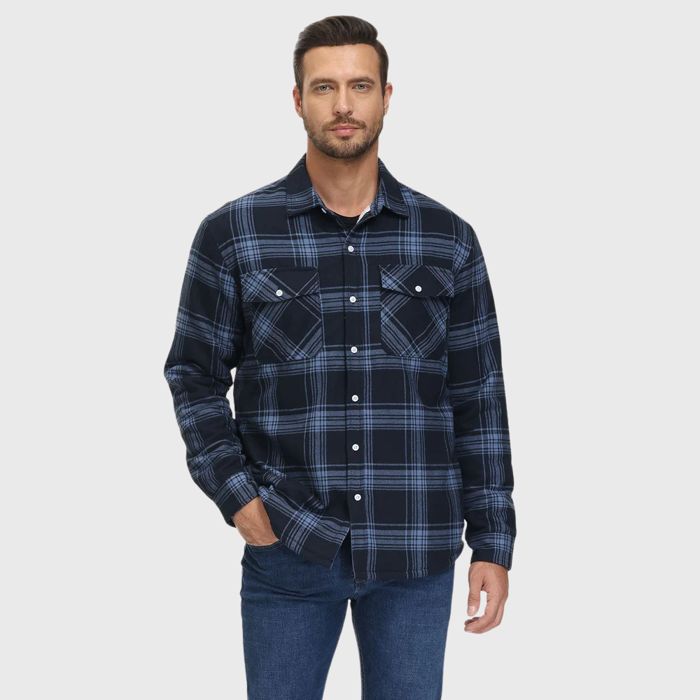 Warm Checkered Overshirt