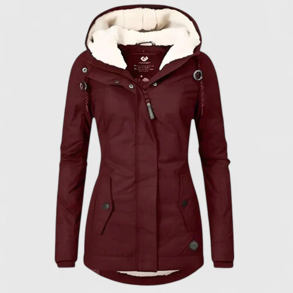 Water-repellent fall jacket