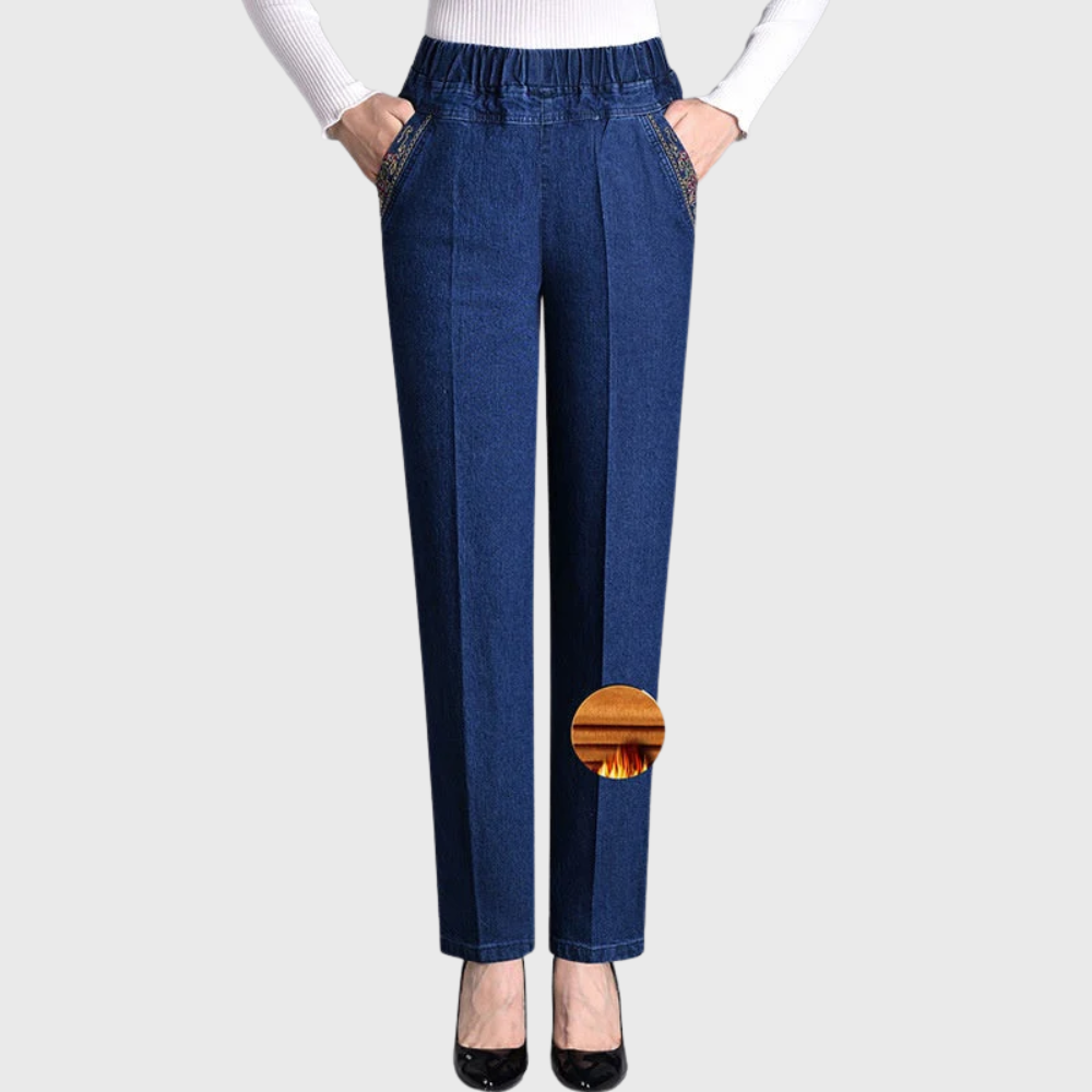 Women's Jeans with Side Pockets