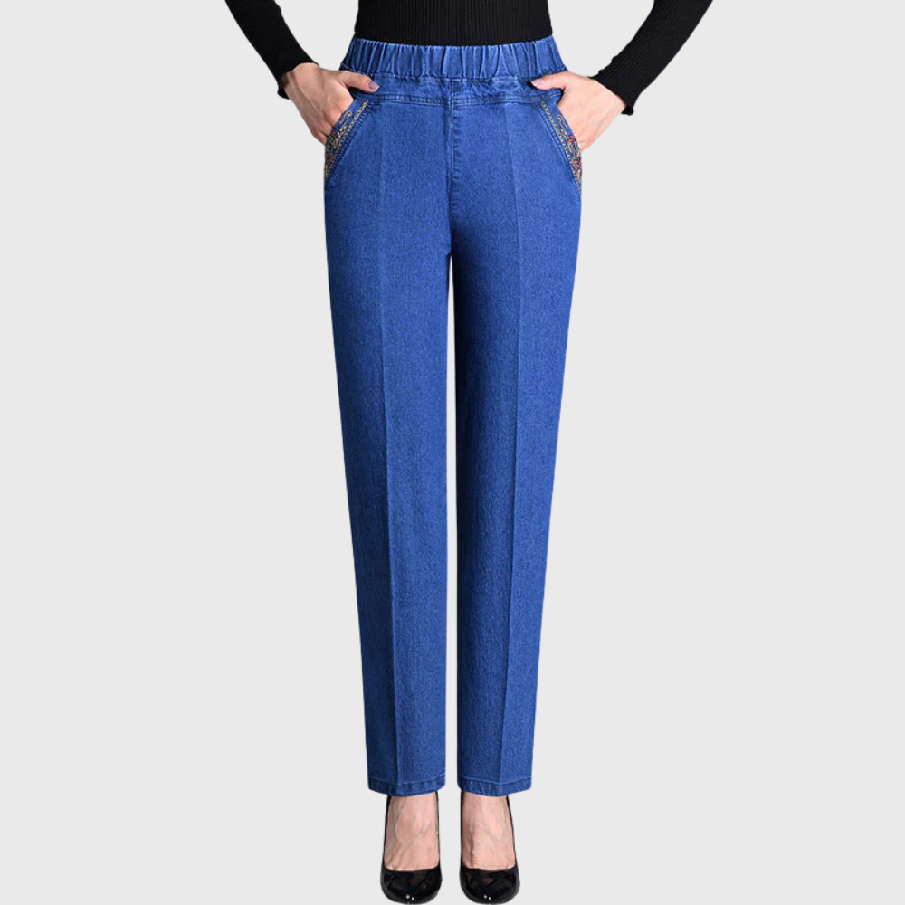 Women's Jeans with Side Pockets