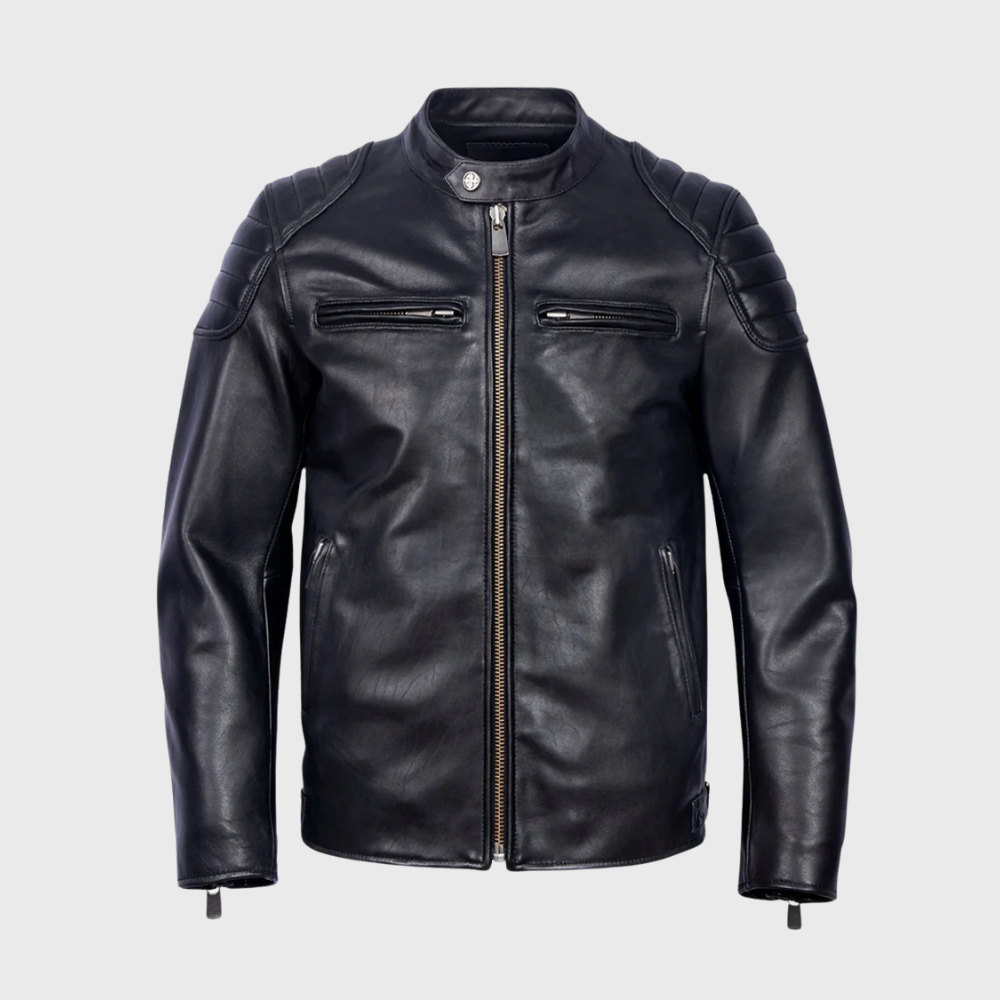Zipper Leather Jacket