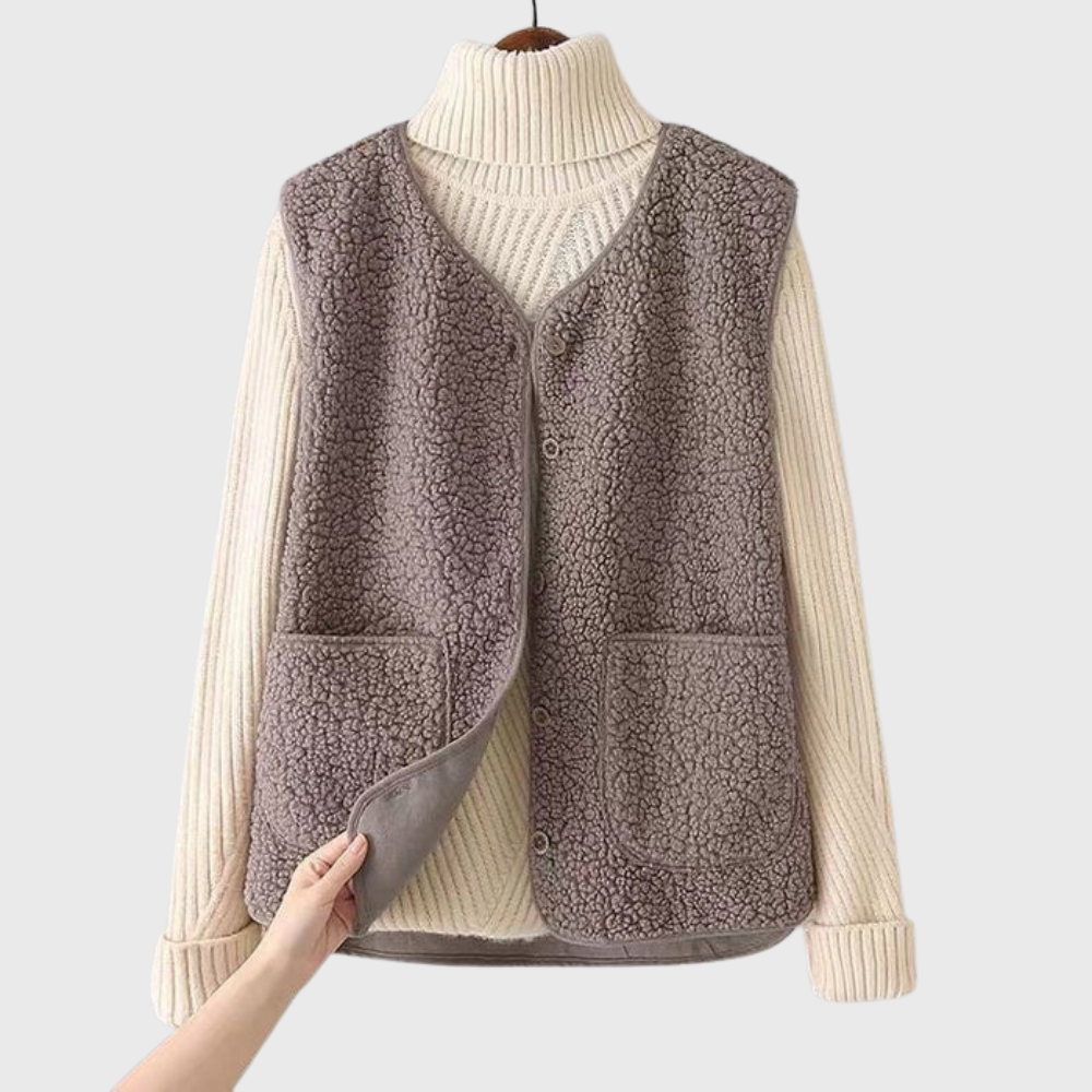 Elegant wool cardigan