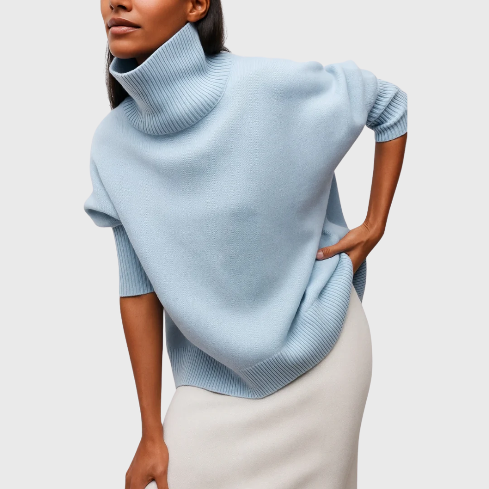 Turtleneck Knitted Sweater