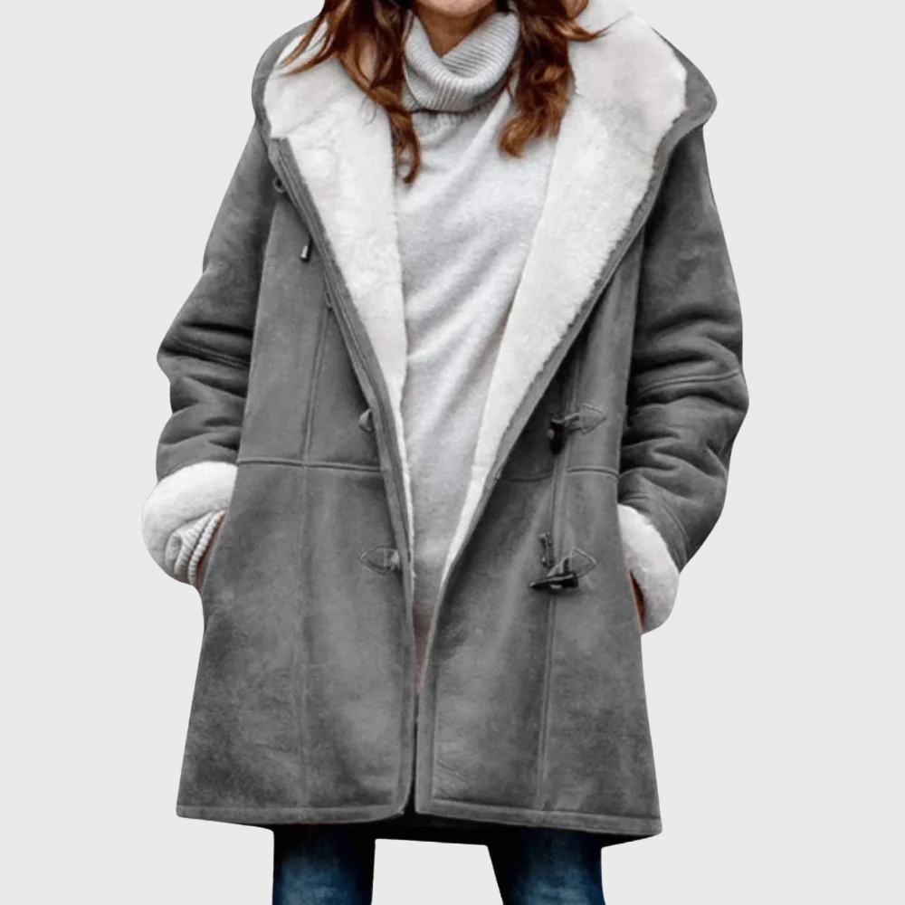 Warm and Stylish Fleece Coat