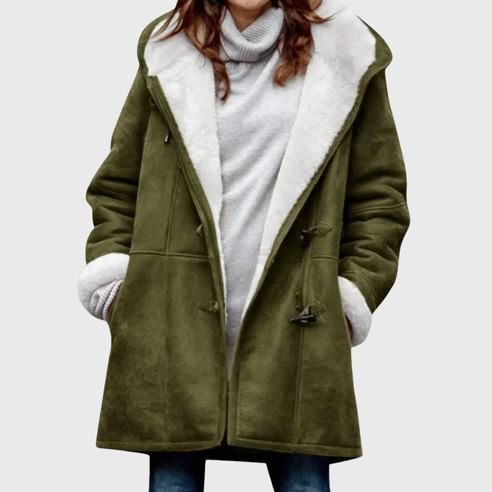 Warm and Stylish Fleece Coat