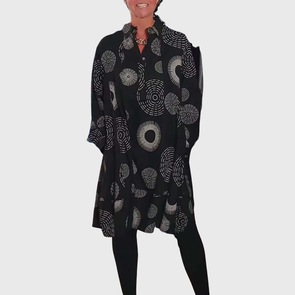 Long-Sleeved Shirt Dress