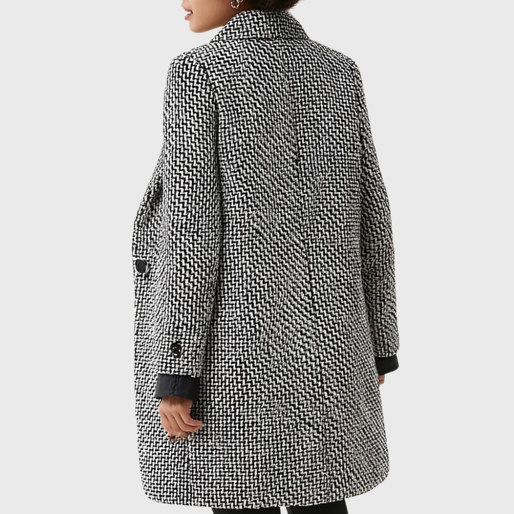 Warm wool jacket for winter