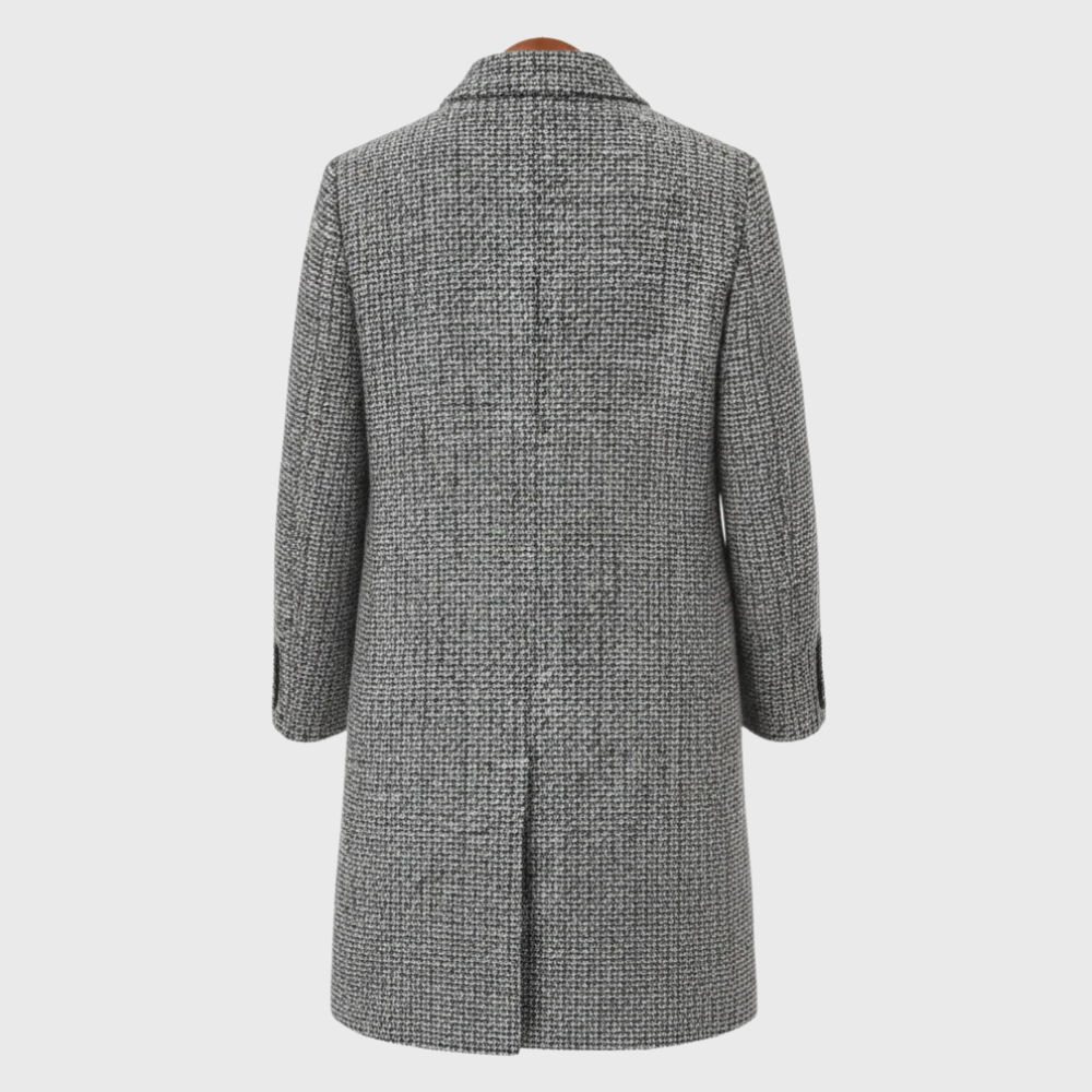 Warm wool jacket for winter