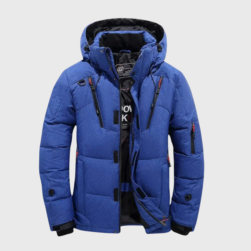 Sturdy men's winter parka