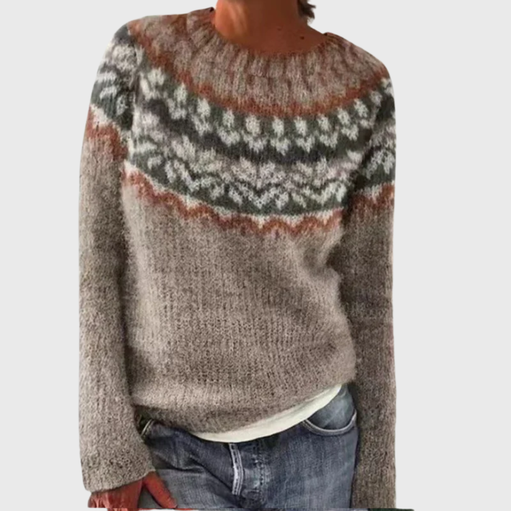 Chloe | Cozy Retro Sweater