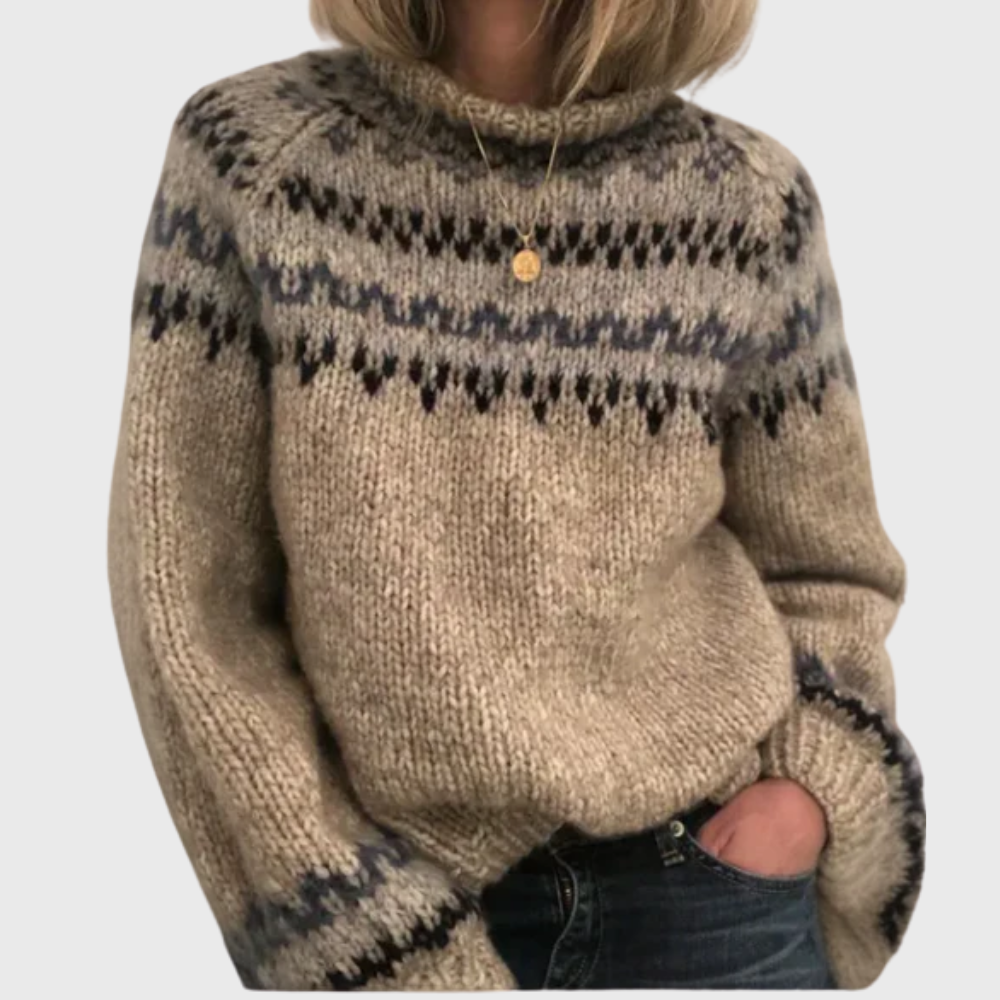 Layla | Cozy Retro Sweater