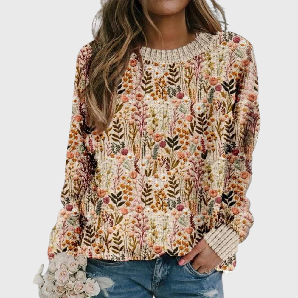 Jena | Cozy Retro Sweater