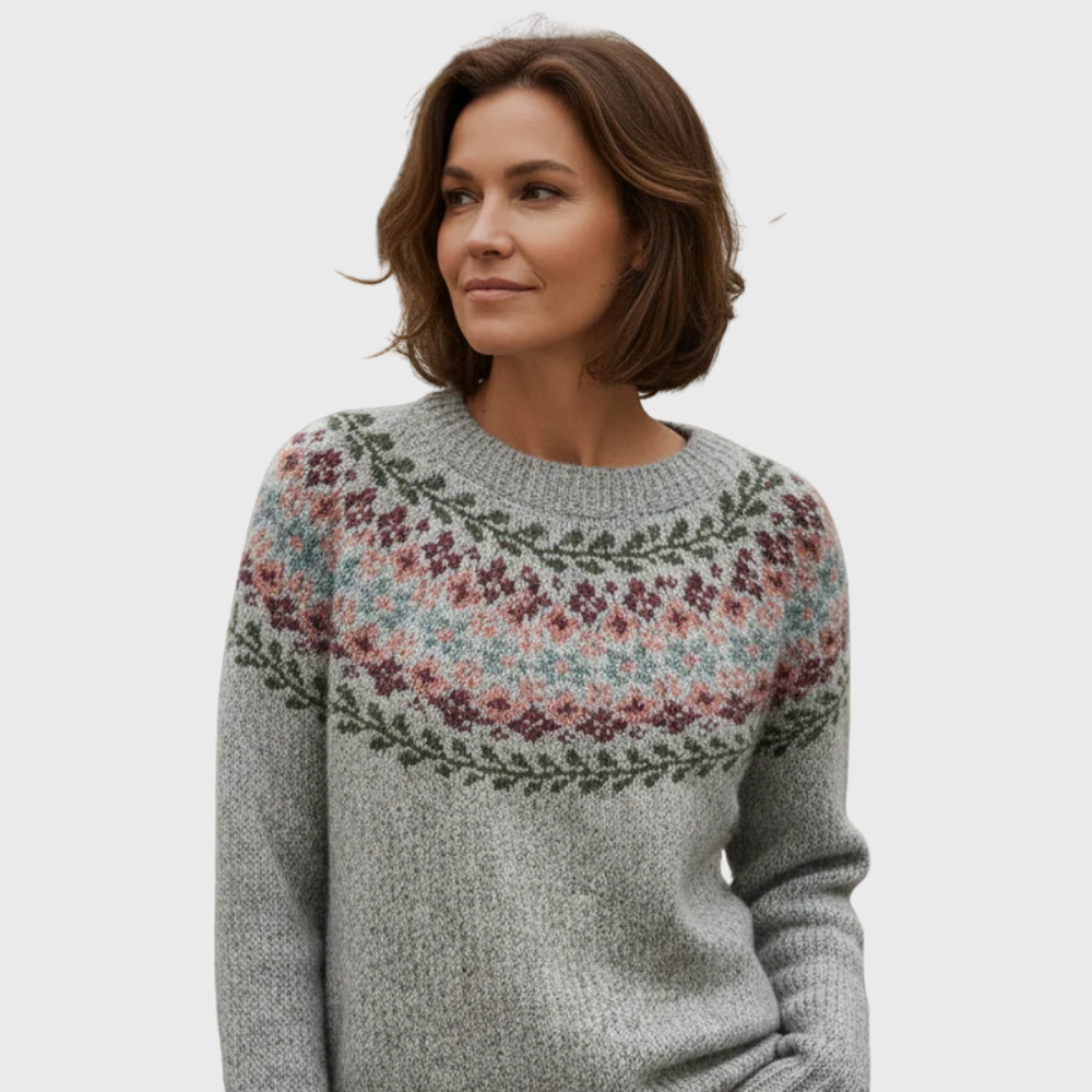 Silvana | Cozy Retro Sweater