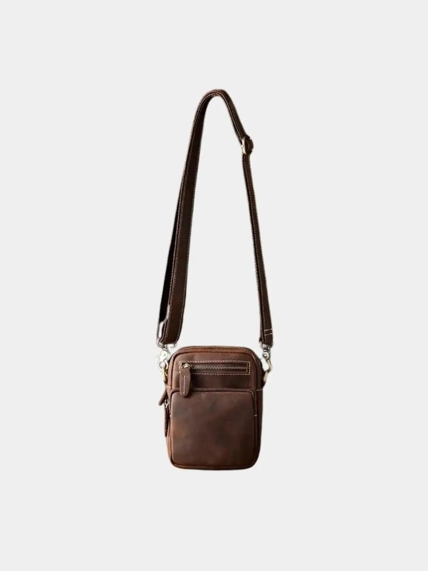 Rene™ | Retro Leather Shoulder Bag