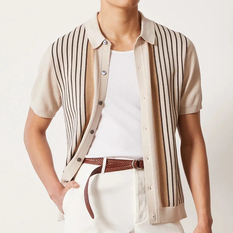 Button-Up Polo