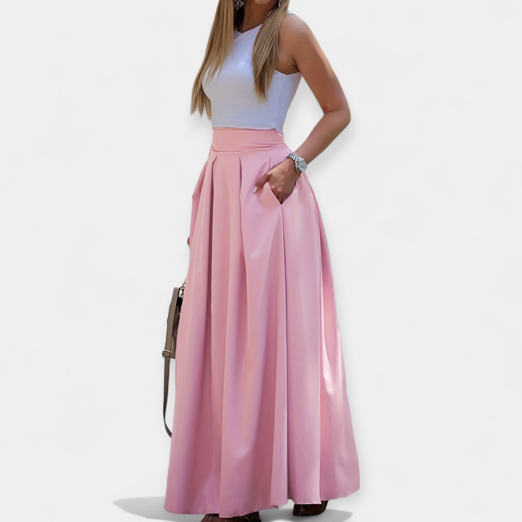 Classic and Elegant Midi Skirt