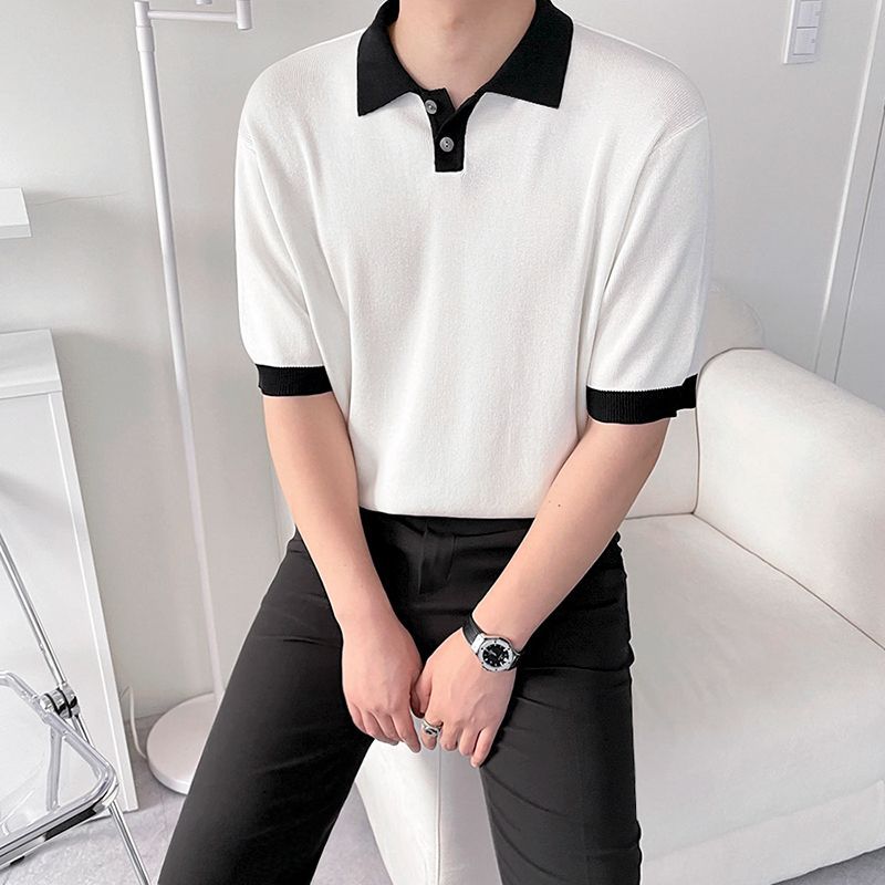 Wide Sleeve Polo for Men