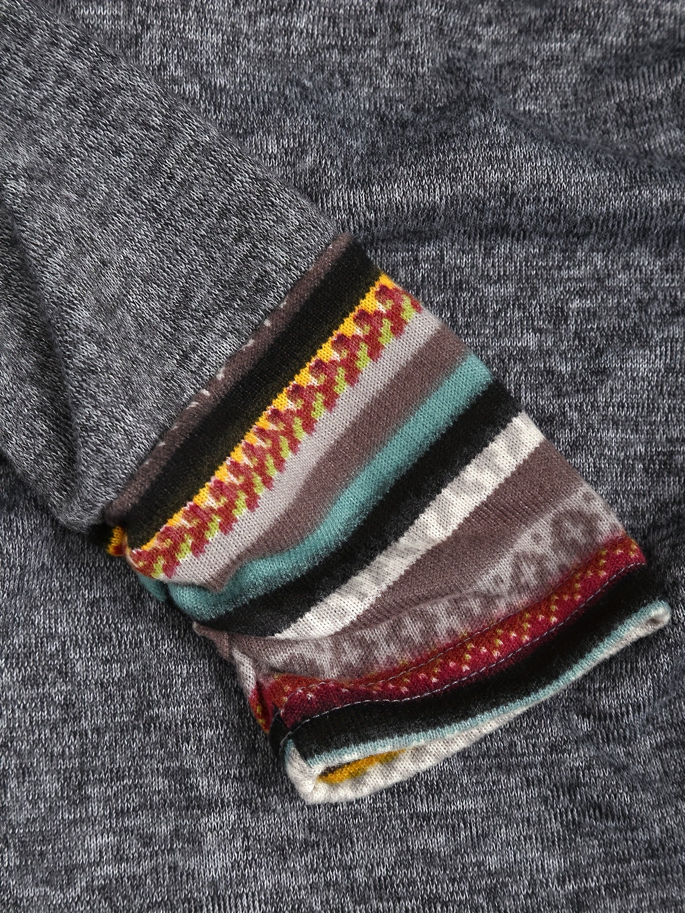 Casual Style Hooded Pullover