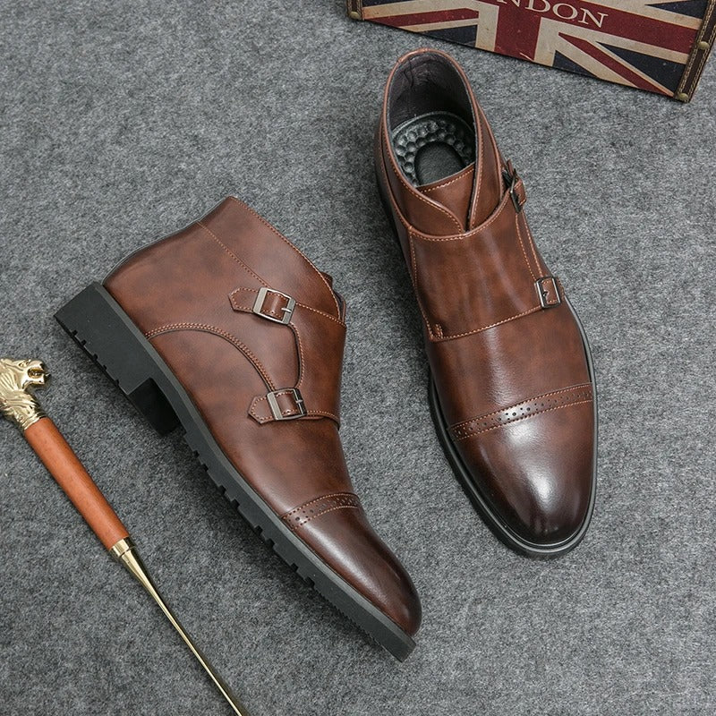 Darell™ | Double Monk Strap Boots
