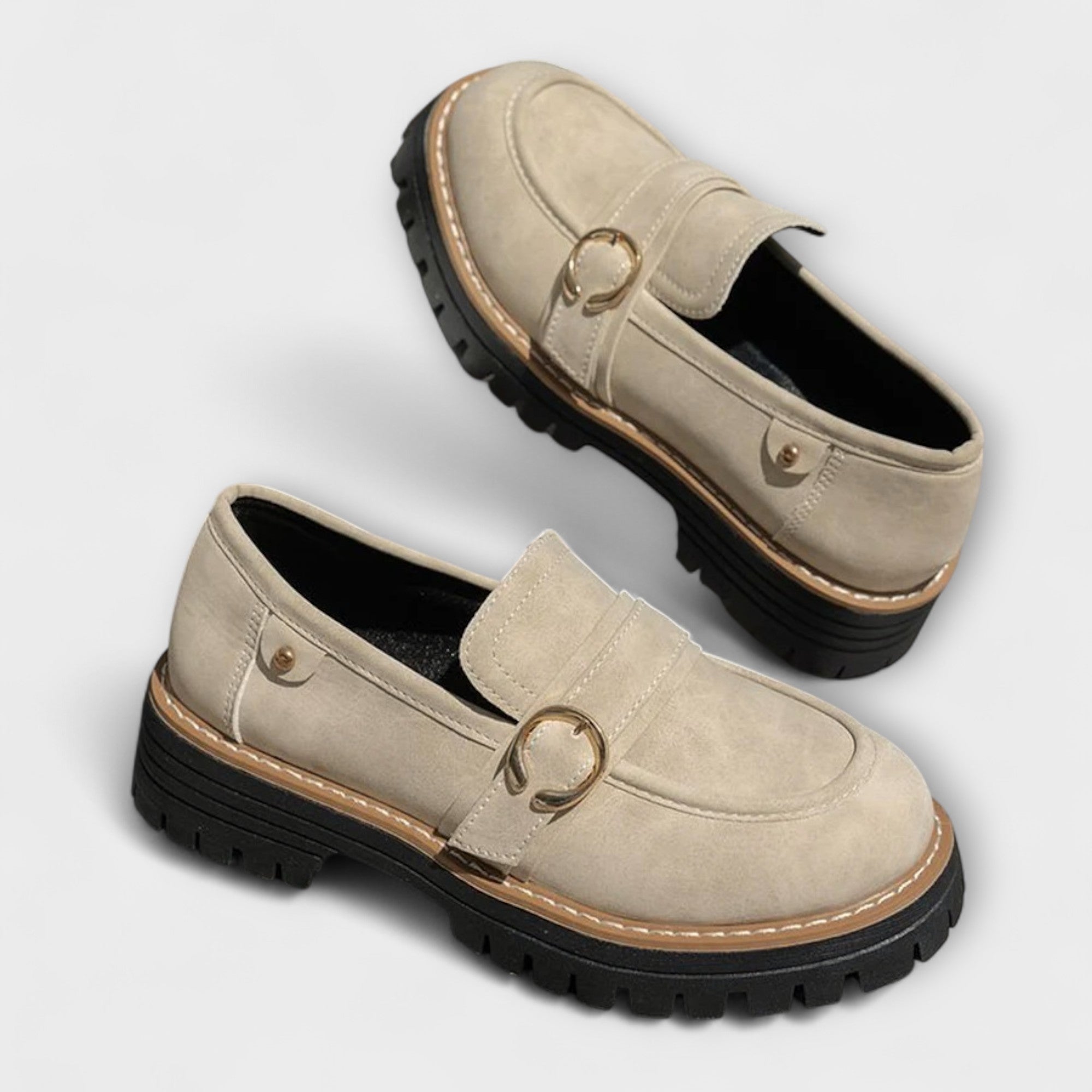 Lora™ | Casual Round Toe Moccasins