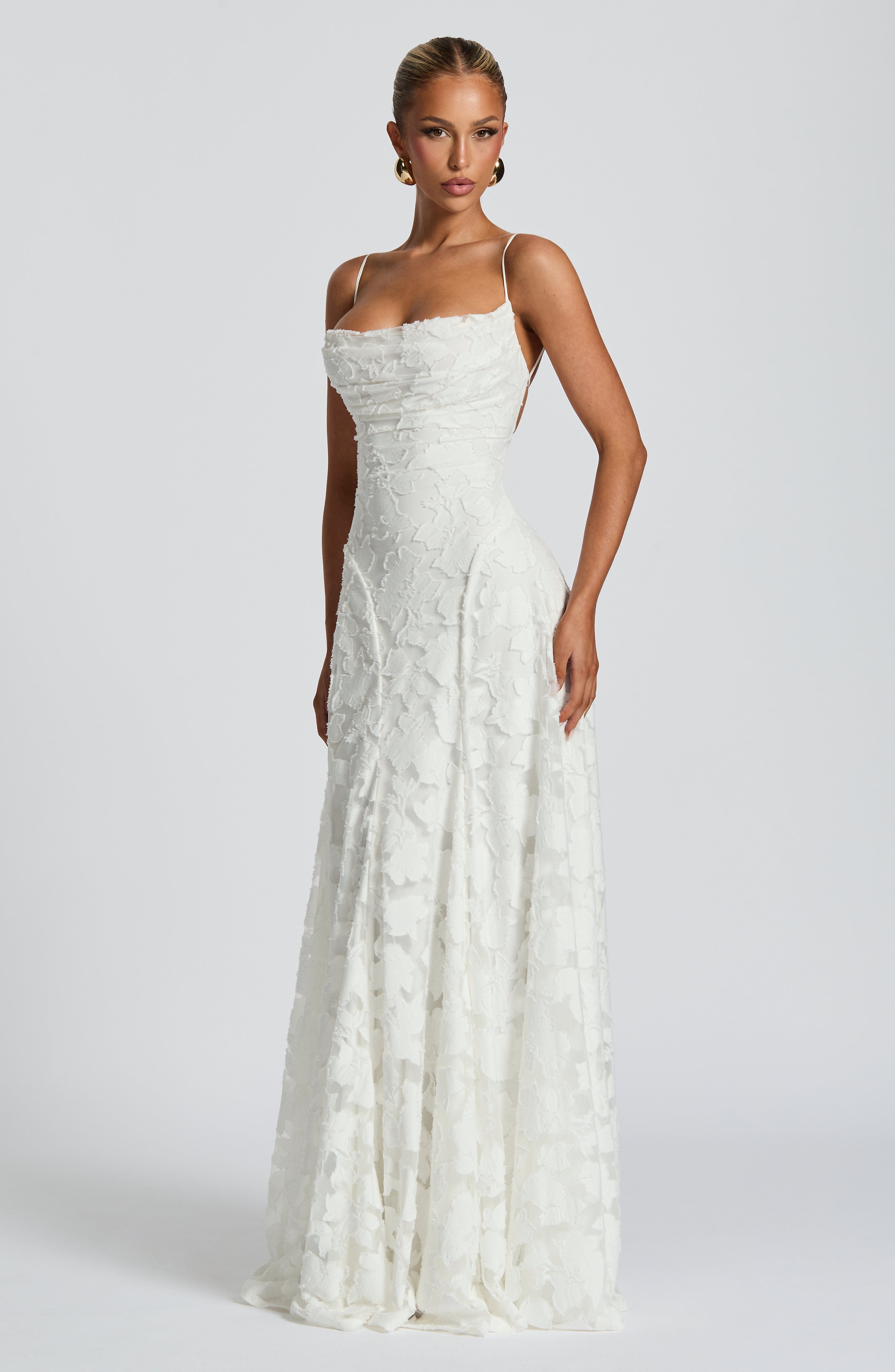Alexander Saint Floral Maxi Dress