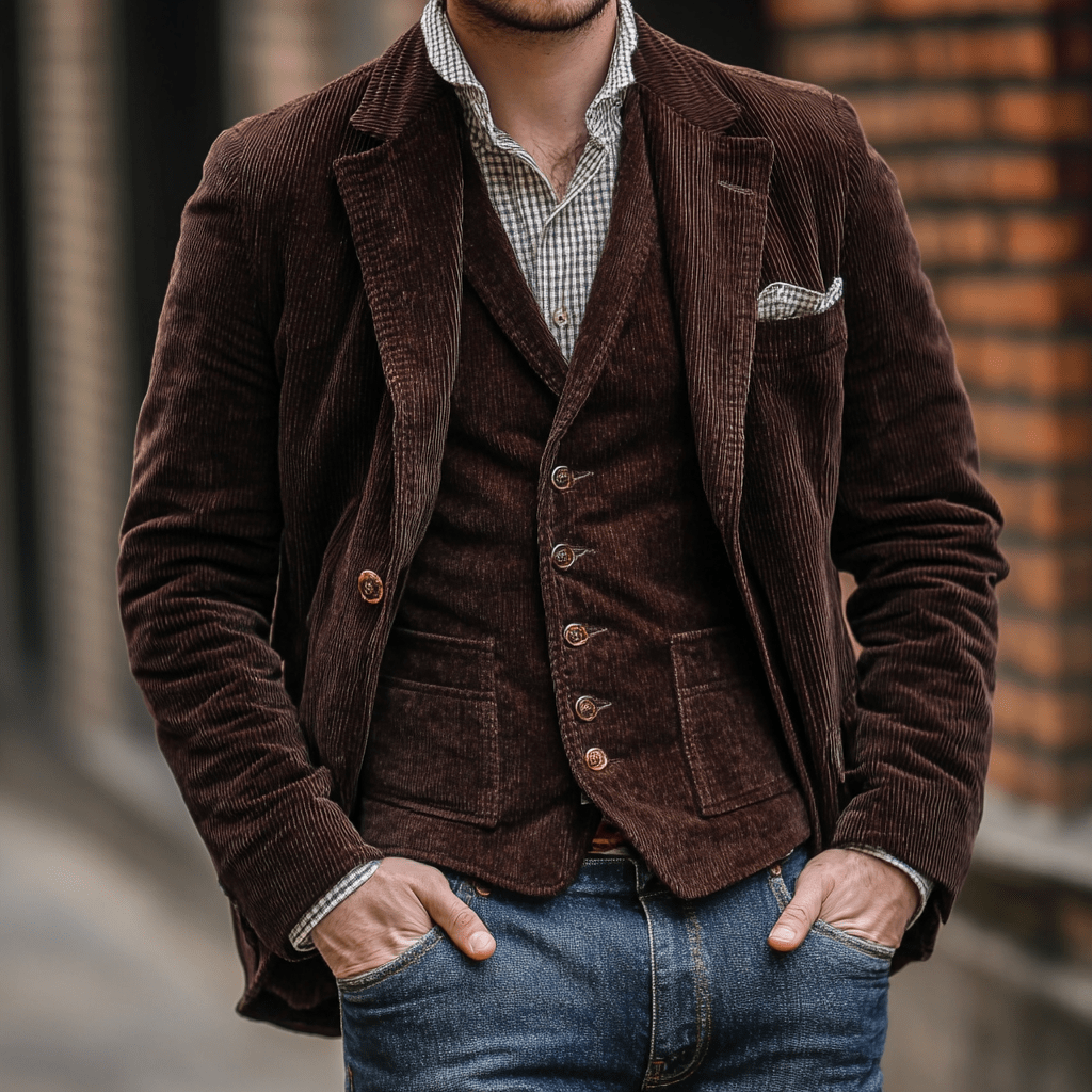 Corduroy Blazer & Vest